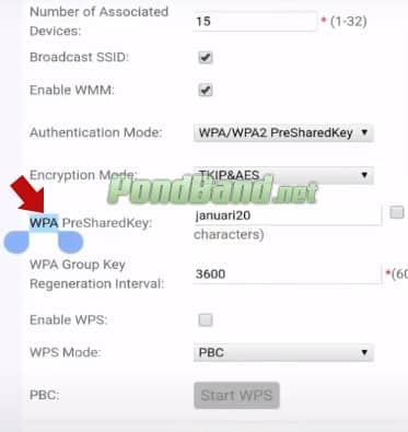 lupa password wifi tp-link