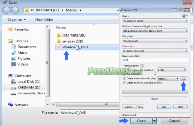 Cara Instal Windows 7 Dengan Flash Disk