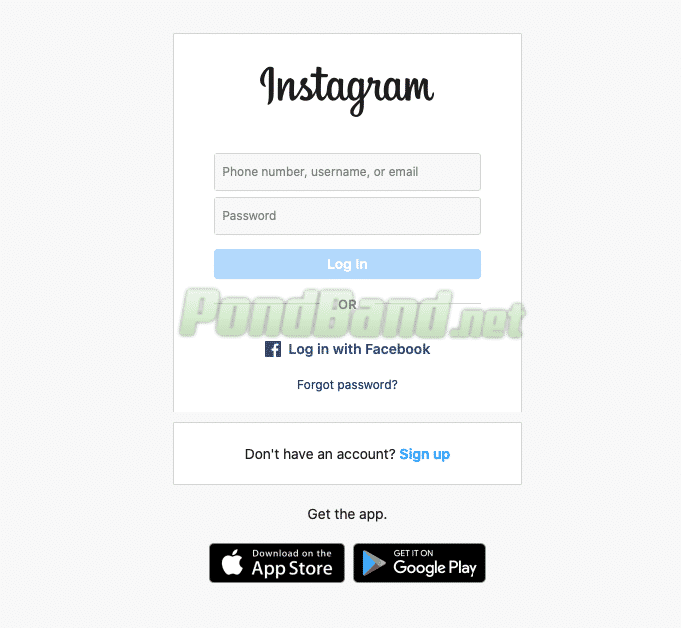 Silahkan buka aplikasi Instagram terlebih dahulu, bisa melalui komputer atau melalui handphone.