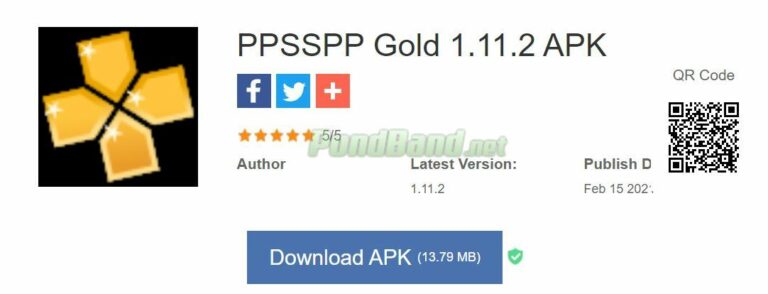 Pertama download terlebih dahulu APK dari PPSSPP versi Gold